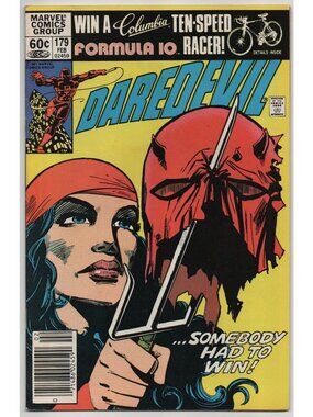 Daredevil 179 Marvel Comics 1982 VG/FN 5.0 Newsstand Frank Miller Elektra